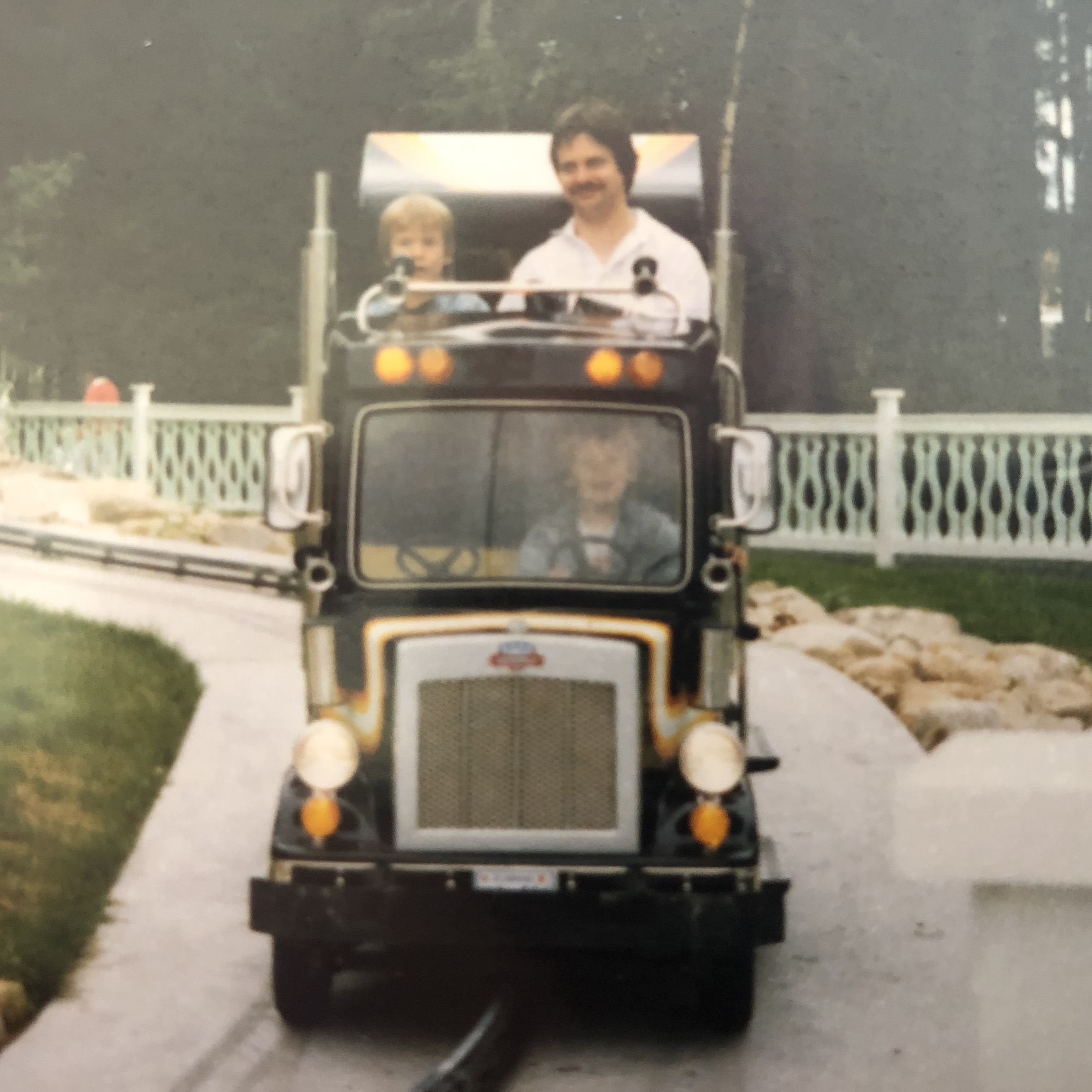 Per Anders med sönerna Jimmy och Micke ca 1990